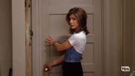 In what episode of Friends did Rachel see Joey in the shower?
